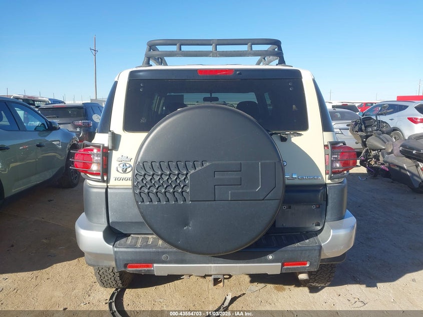 2008 Toyota Fj Cruiser VIN: JTEBU11F58K047364 Lot: 43554703