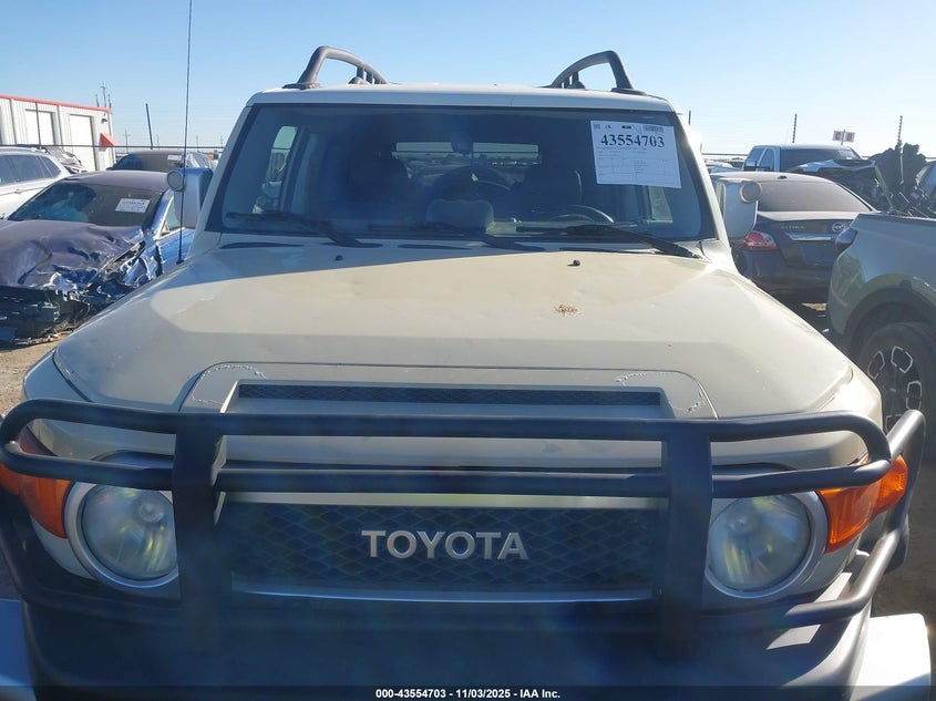 2008 Toyota Fj Cruiser VIN: JTEBU11F58K047364 Lot: 43554703