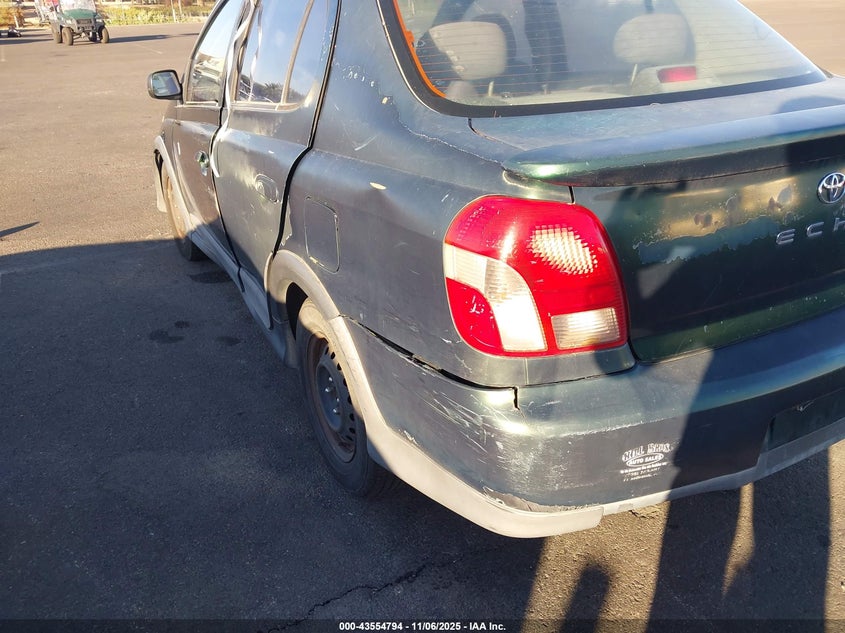 2000 Toyota Echo VIN: JTDBT1231Y0071040 Lot: 43554794