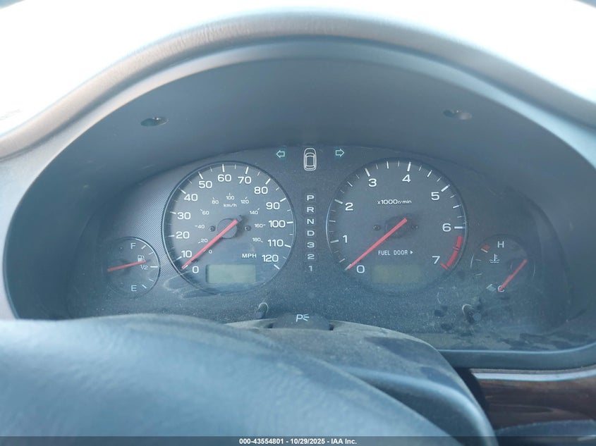 2001 Subaru Outback Limited VIN: 4S3BH686617607865 Lot: 43554801