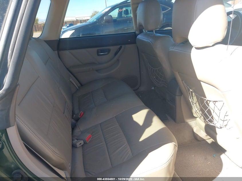 2001 Subaru Outback Limited VIN: 4S3BH686617607865 Lot: 43554801