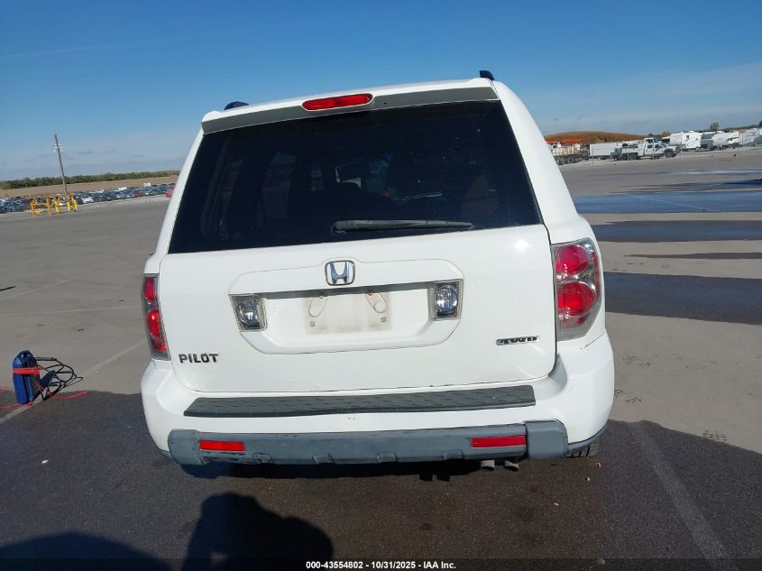 2008 Honda Pilot Vp VIN: 5FNYF18218B045684 Lot: 43554802