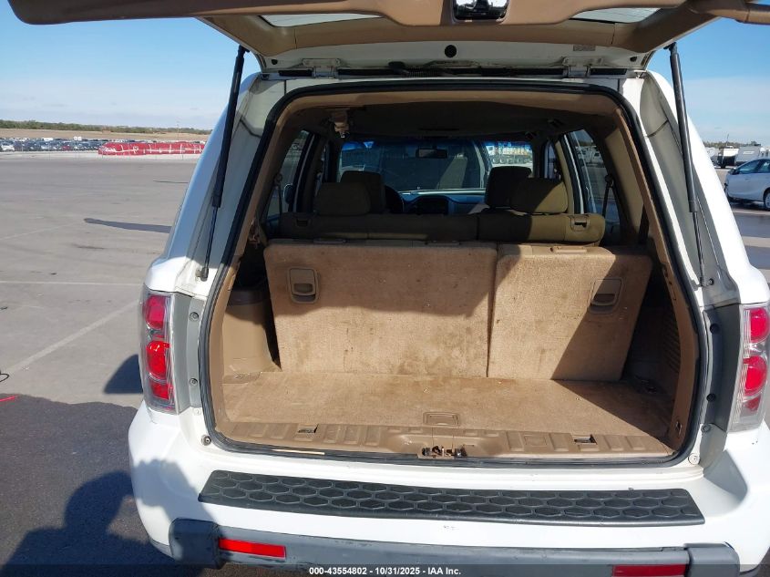 2008 Honda Pilot Vp VIN: 5FNYF18218B045684 Lot: 43554802