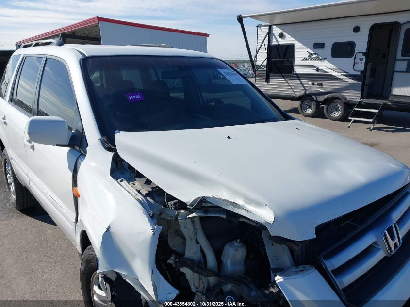 2008 Honda Pilot Vp VIN: 5FNYF18218B045684 Lot: 43554802