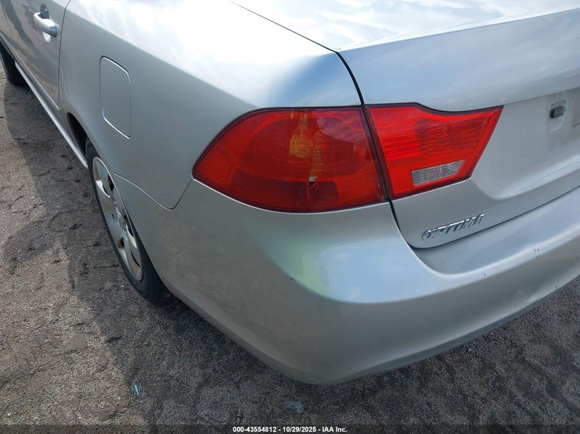 2009 Kia Optima Lx VIN: KNAGE228895317326 Lot: 43554812