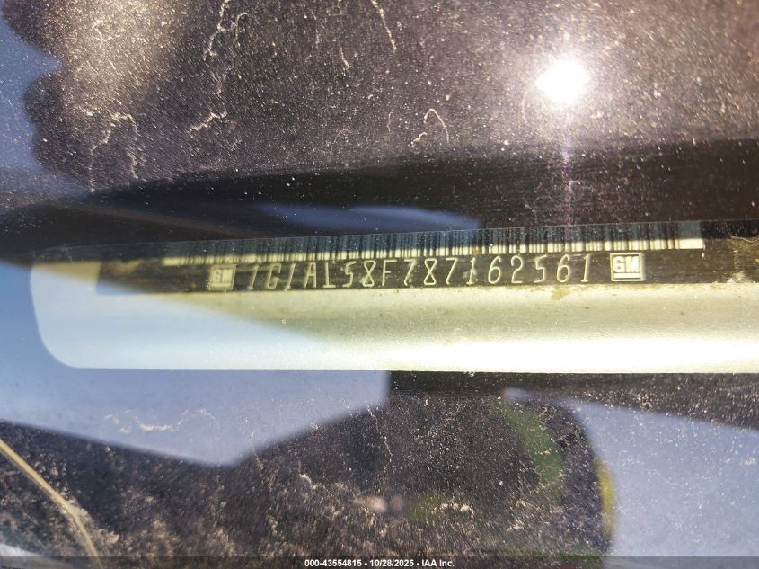 2008 Chevrolet Cobalt Lt VIN: 1G1AL58F787162561 Lot: 43554815