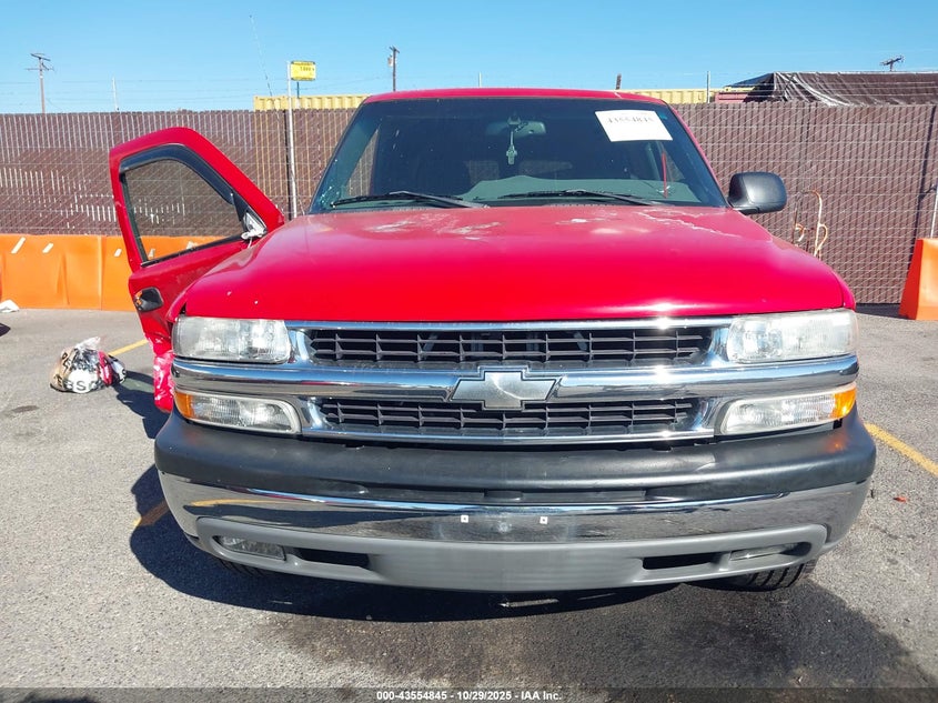 2002 Chevrolet Suburban 1500 Ls VIN: 1GNEC16T12J264336 Lot: 43554845