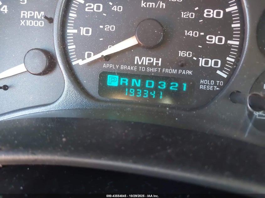 2002 Chevrolet Suburban 1500 Ls VIN: 1GNEC16T12J264336 Lot: 43554845