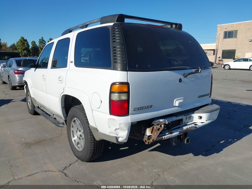 2005 Chevrolet Tahoe Z71 VIN: 1GNEK13T55R198323 Lot: 43554895