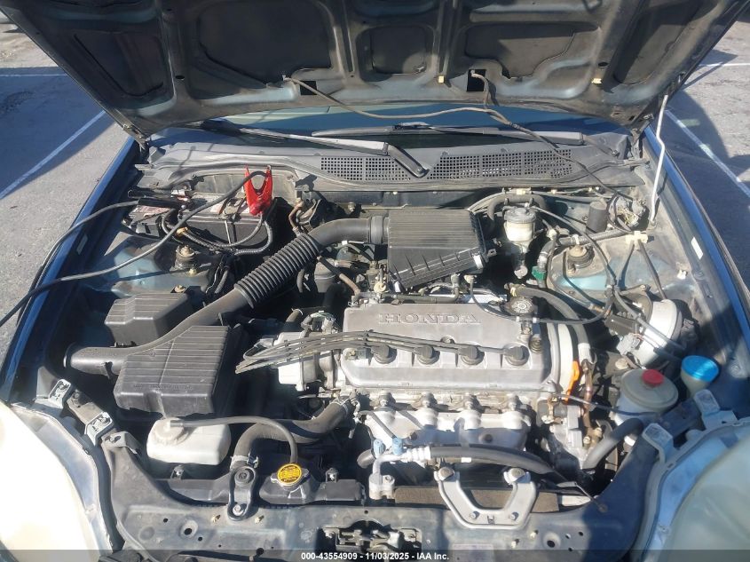 1998 Honda Civic Lx VIN: 1HGEJ6678WL038627 Lot: 43554909