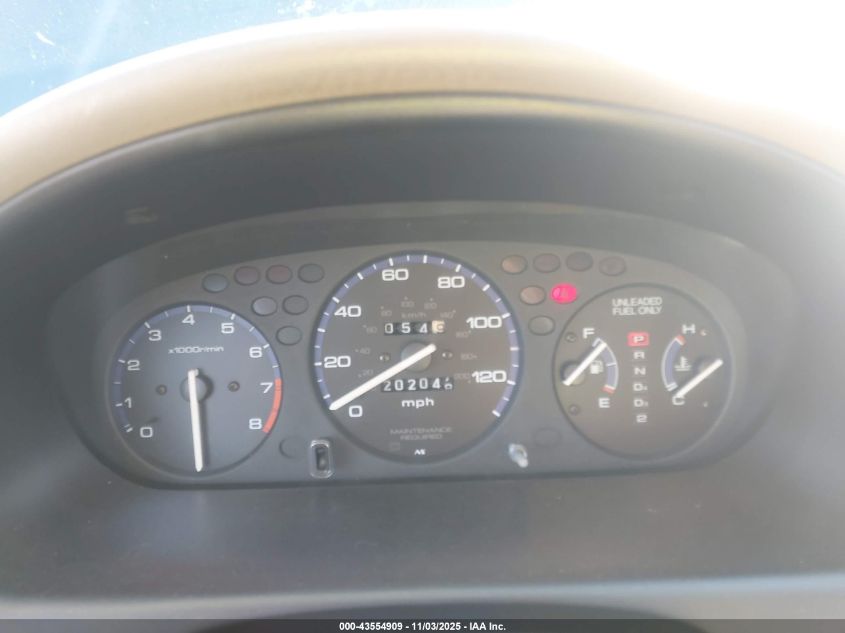 1998 Honda Civic Lx VIN: 1HGEJ6678WL038627 Lot: 43554909