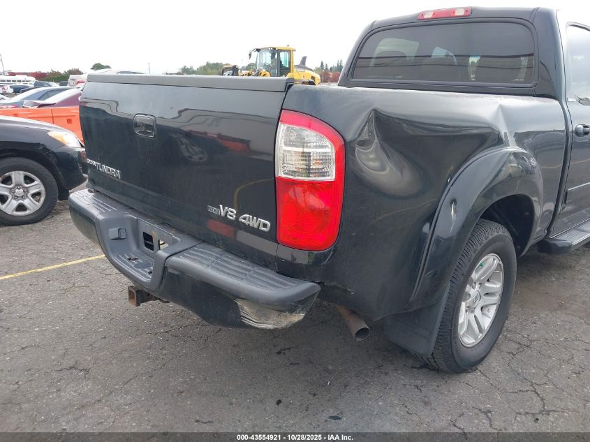 2006 Toyota Tundra Darrell Waltrip Edition/Limited V8 VIN: 5TBDT48116S533695 Lot: 43554921