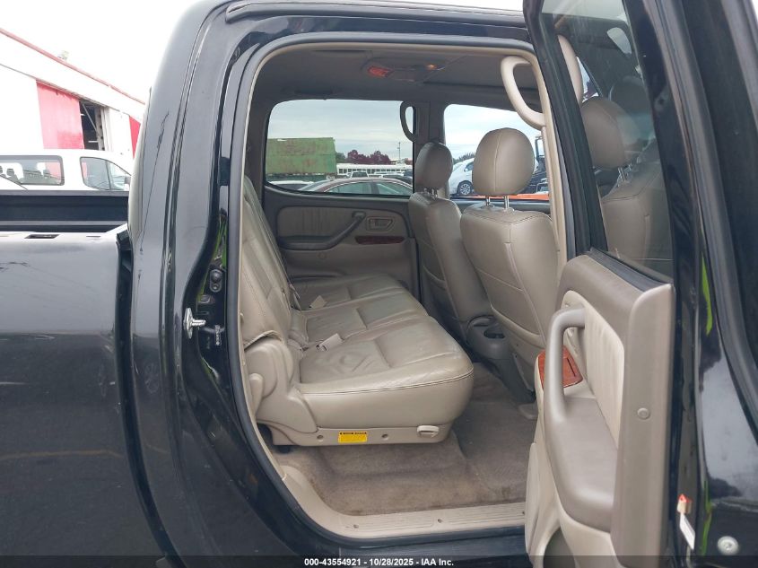 2006 Toyota Tundra Darrell Waltrip Edition/Limited V8 VIN: 5TBDT48116S533695 Lot: 43554921