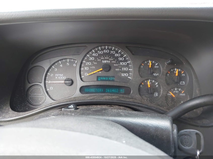 2003 Chevrolet Avalanche 1500 VIN: 3GNEC13T73G307780 Lot: 43554924