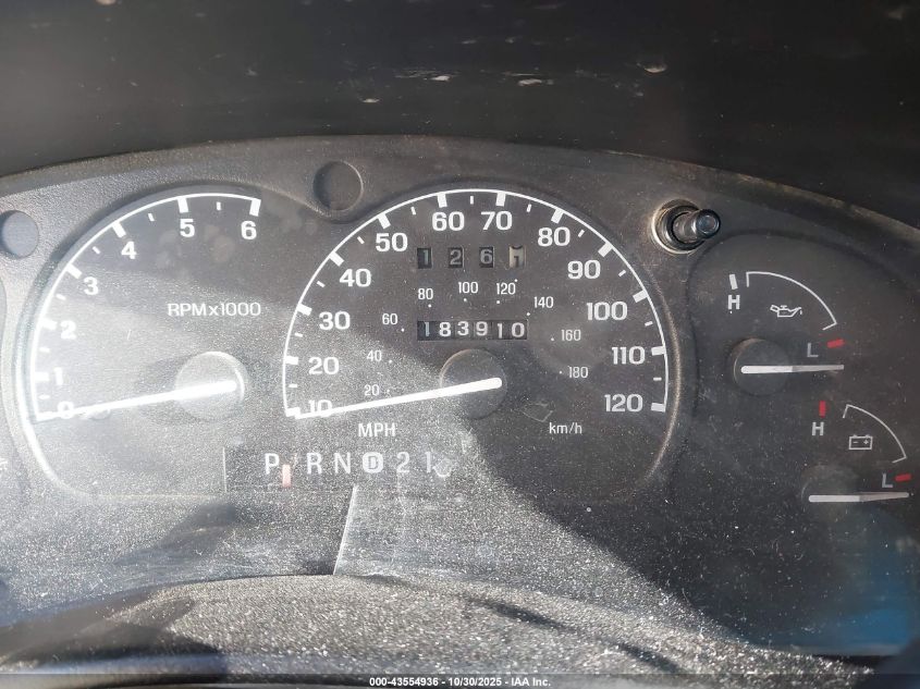 2000 Ford Explorer Xlt VIN: 1FMZU73E2YZC57692 Lot: 43554936