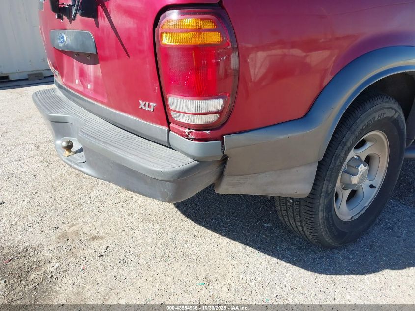 2000 Ford Explorer Xlt VIN: 1FMZU73E2YZC57692 Lot: 43554936