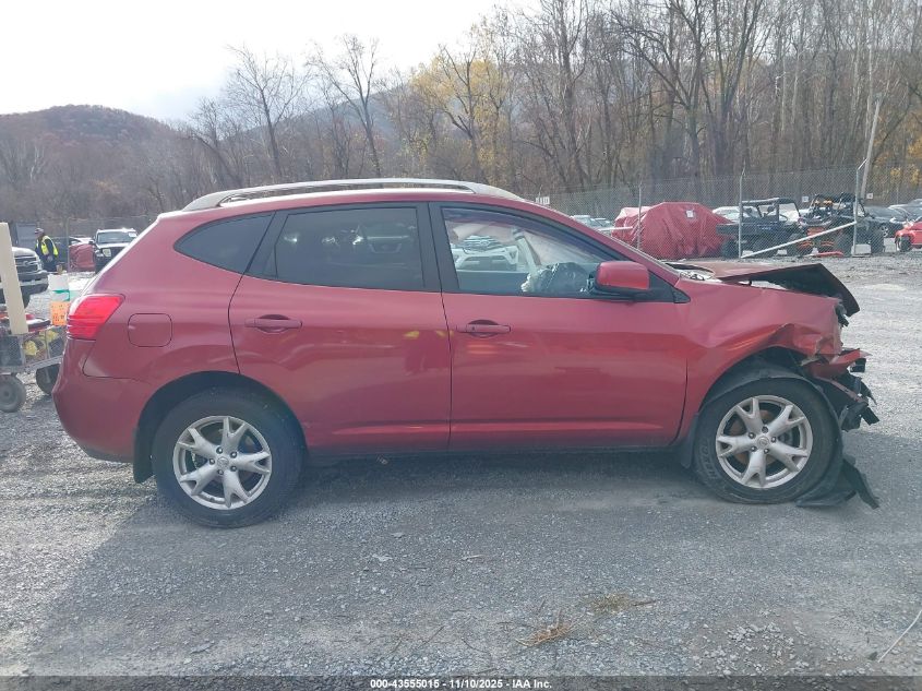 2008 Nissan Rogue Sl VIN: JN8AS58V98W124910 Lot: 43555015