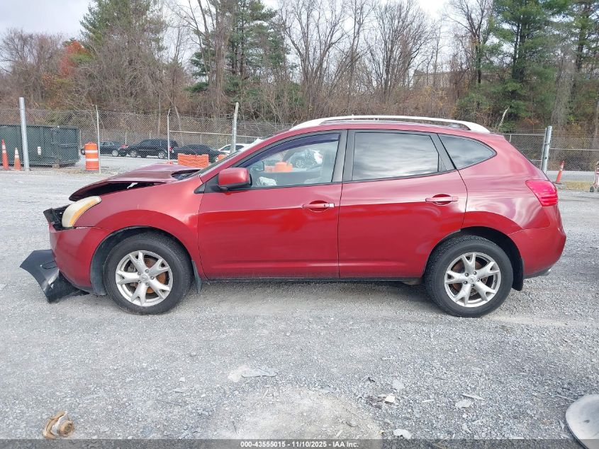 2008 Nissan Rogue Sl VIN: JN8AS58V98W124910 Lot: 43555015