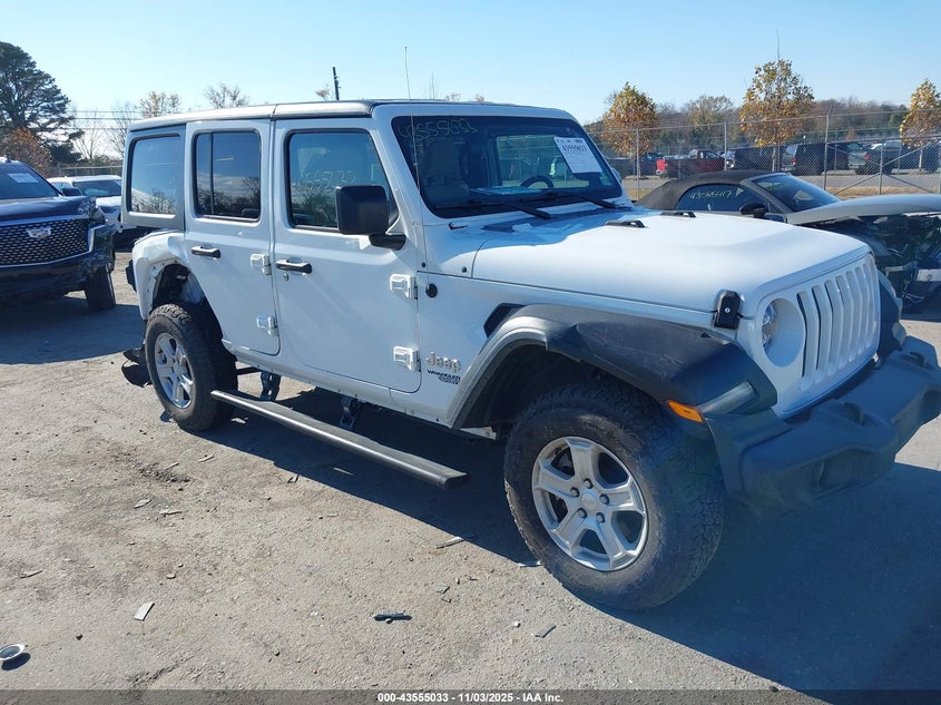 2018 JEEP WRANGLER UNLIMITED SPORT S 4X4 - 1C4HJXDG4JW285171