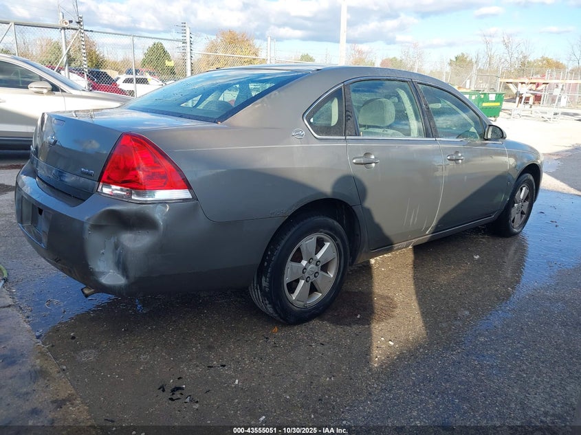 2G1WT58K989144256 2008 CHEVROLET IMPALA photo no. 4