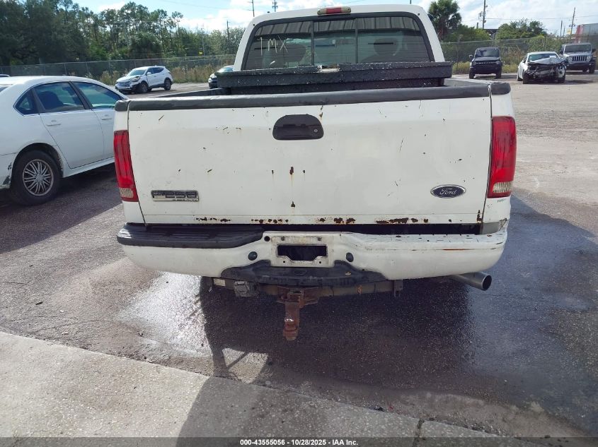 2005 Ford F-250 Lariat/Xl/Xlt VIN: 1FTNX20525ED10895 Lot: 43555056