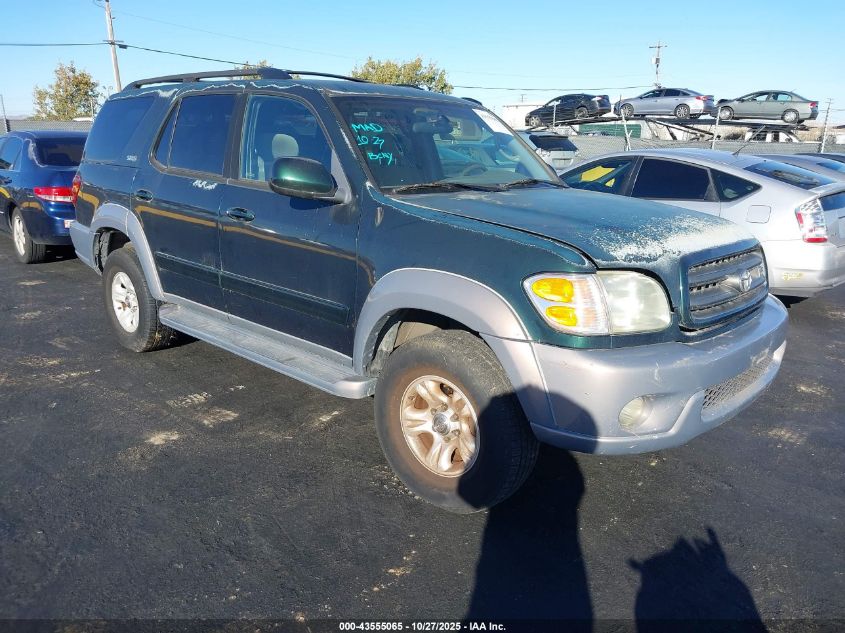 2002 Toyota Sequoia Sr5 V8