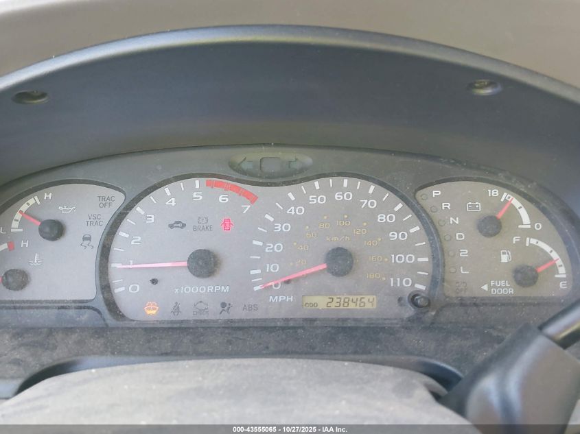 2002 Toyota Sequoia Sr5 V8 VIN: 5TDZT34A82S070865 Lot: 43555065