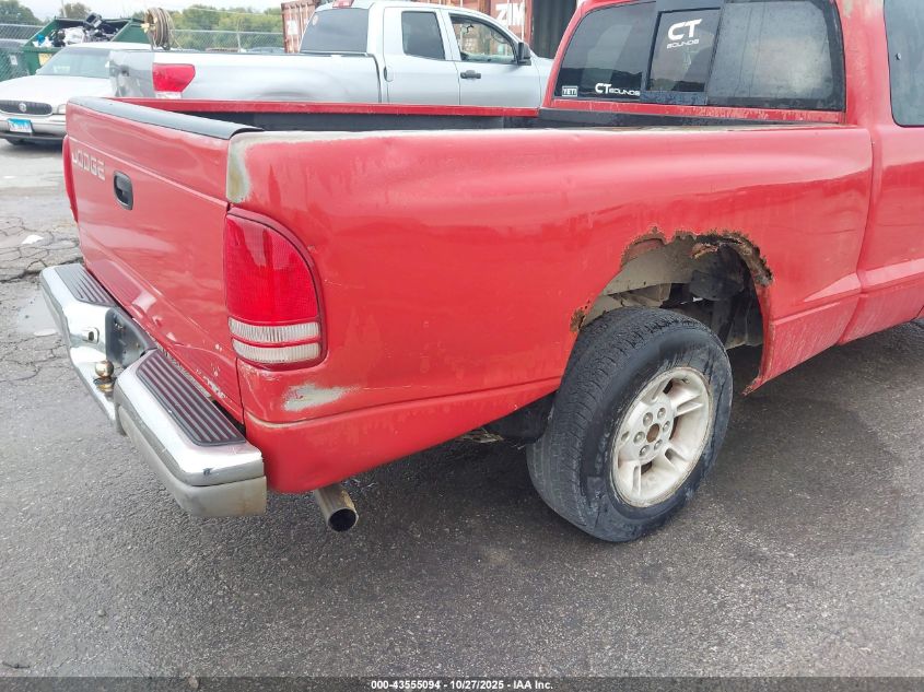 1997 Dodge Dakota Slt/Sport VIN: 1B7GL23X8VS102846 Lot: 43555094