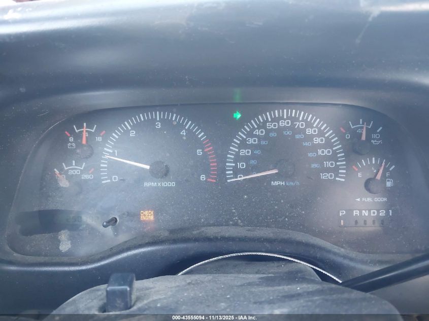 1997 Dodge Dakota Slt/Sport VIN: 1B7GL23X8VS102846 Lot: 43555094