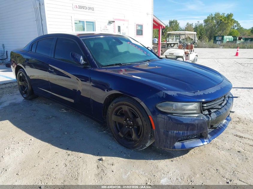 DODGE CHARGER POLICE RWD