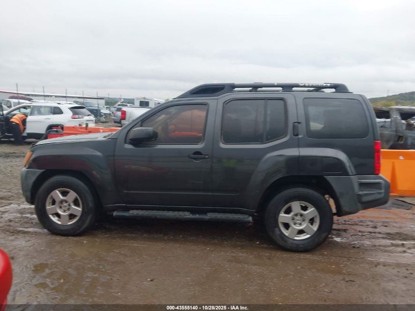 2007 Nissan Xterra S VIN: 5N1AN08U87C546689 Lot: 43555140