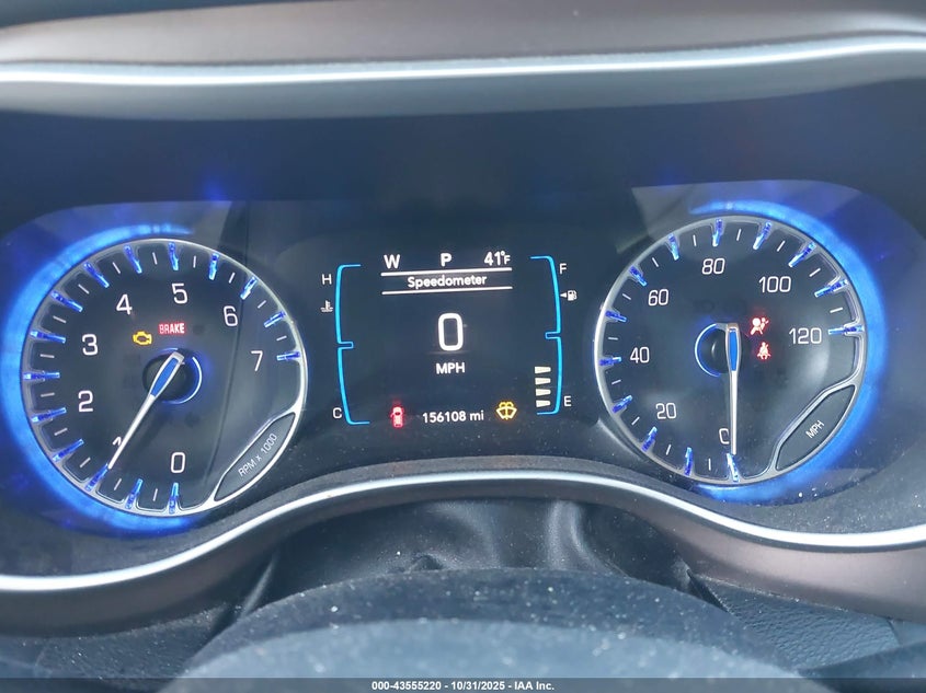 2017 Chrysler Pacifica Lx VIN: 2C4RC1CGXHR513707 Lot: 43555220