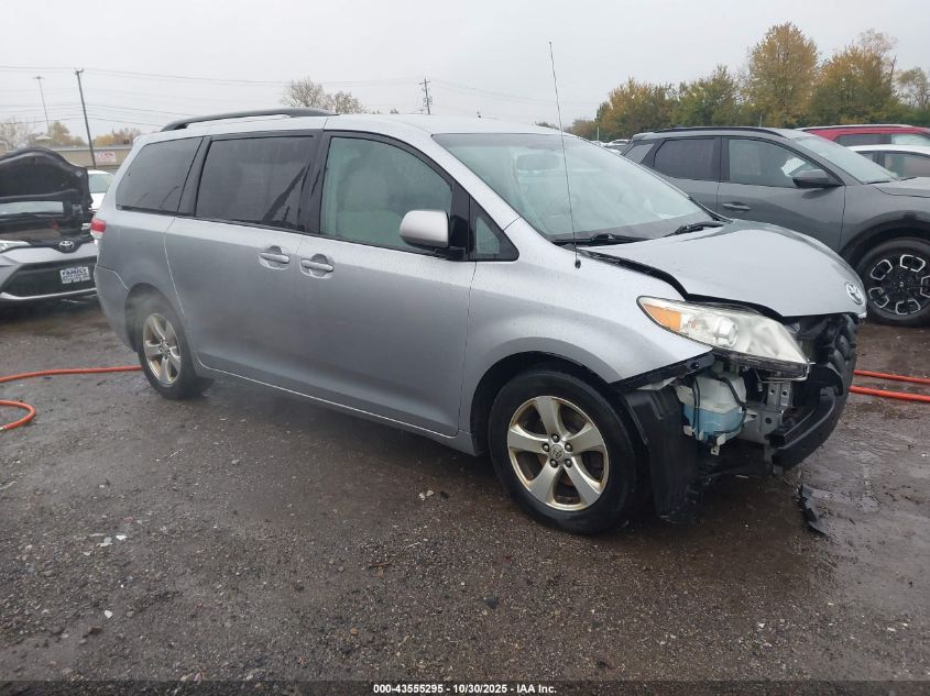 TOYOTA SIENNA 2011. Lot# 43555295. VIN 5TDKK3DC0BS148271. Photo 1