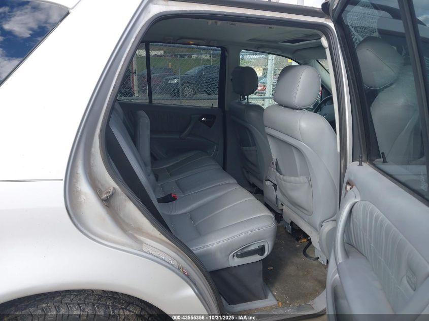 2000 Mercedes-Benz Ml 430 VIN: 4JGAB72E2YA189316 Lot: 43555356