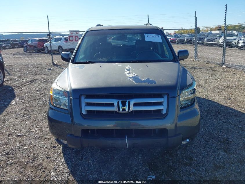 2006 Honda Pilot Ex-L VIN: 5FNYF18596B022564 Lot: 43555373