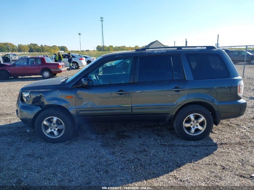 2006 Honda Pilot Ex-L VIN: 5FNYF18596B022564 Lot: 43555373