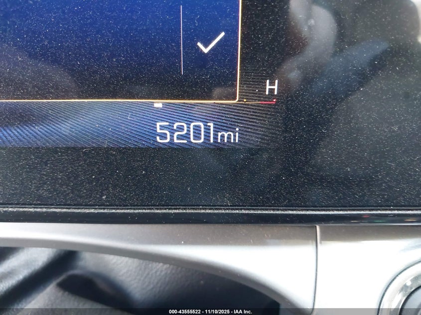 2025 Chevrolet Trax Fwd Lt VIN: KL77LHEP1SC301255 Lot: 43555522