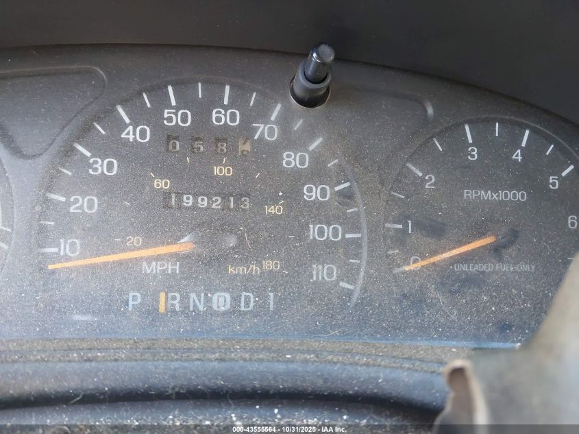 1997 Ford Taurus Gl VIN: 1FALP52U7VA247951 Lot: 43555564