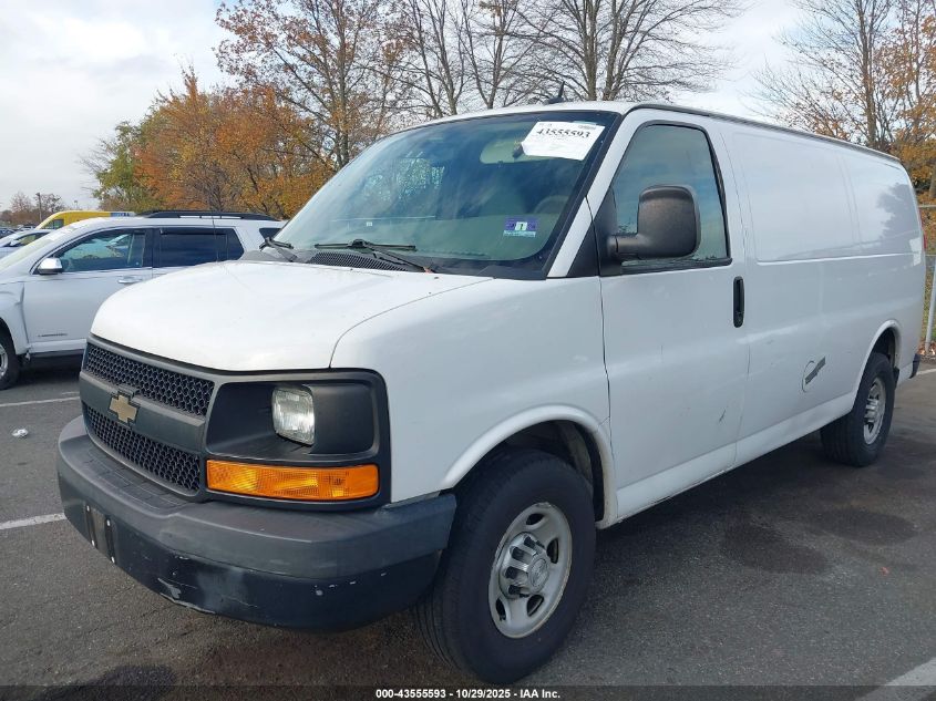 2015 Chevrolet Express 2500 Work Van VIN: 1GCWGFFF6F1221707 Lot: 43555593