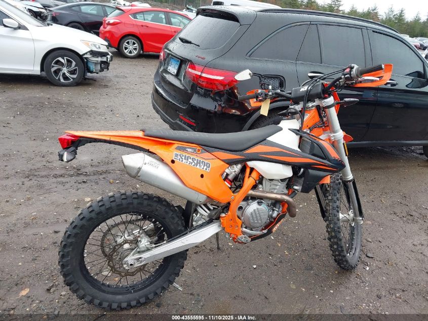 2019 Ktm 250 Exc-F VIN: VBKEXE409KM199875 Lot: 43555595
