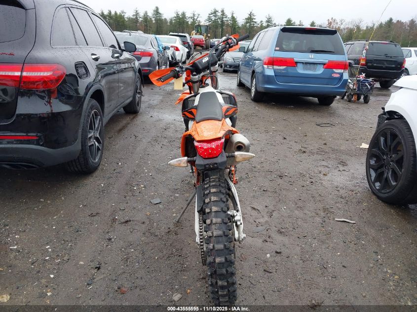 2019 Ktm 250 Exc-F VIN: VBKEXE409KM199875 Lot: 43555595