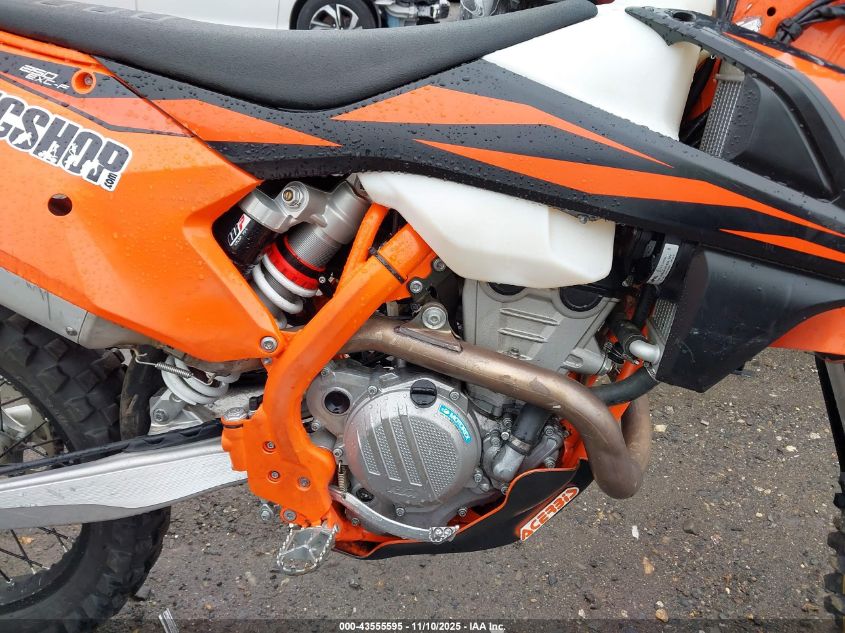 2019 Ktm 250 Exc-F VIN: VBKEXE409KM199875 Lot: 43555595