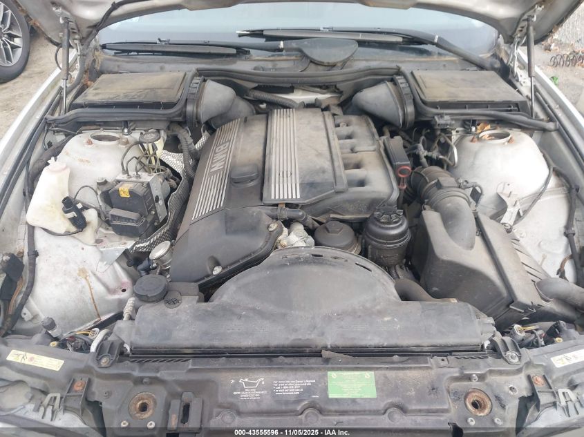 2001 BMW 530Ia VIN: WBADT63431CF01121 Lot: 43555596