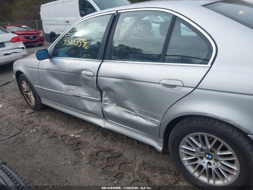 2001 BMW 530Ia VIN: WBADT63431CF01121 Lot: 43555596