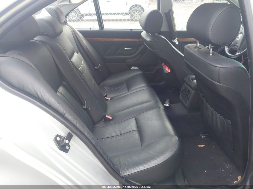 2001 BMW 530Ia VIN: WBADT63431CF01121 Lot: 43555596