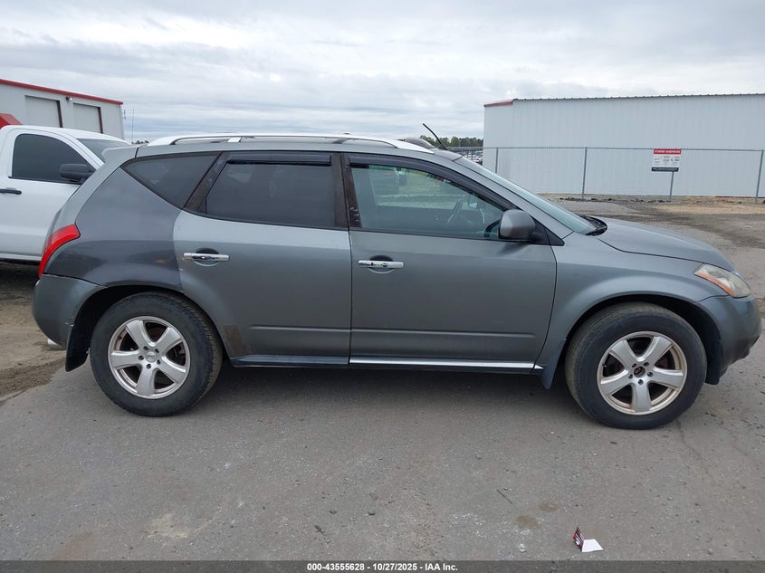 2007 Nissan Murano Se VIN: JN8AZ08W97W657250 Lot: 43555628