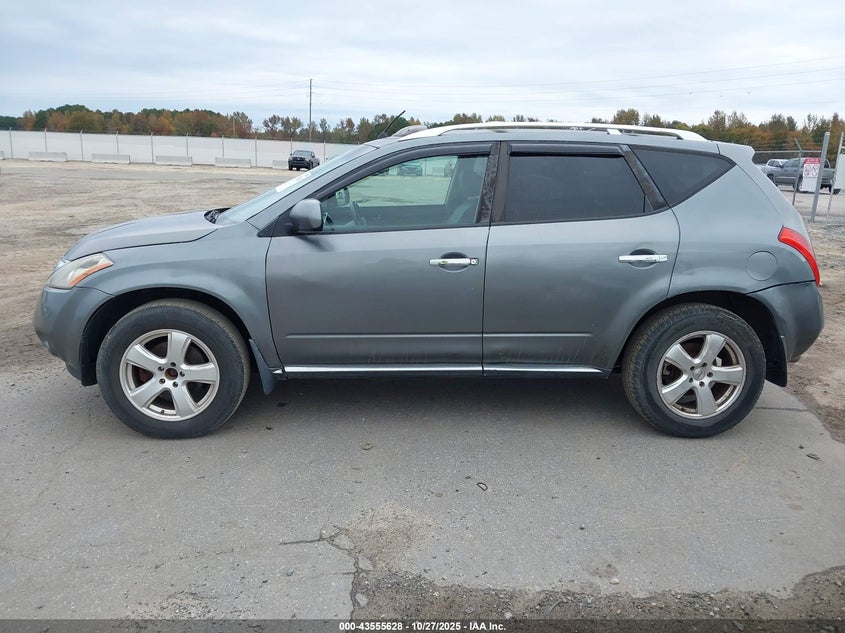 2007 Nissan Murano Se VIN: JN8AZ08W97W657250 Lot: 43555628