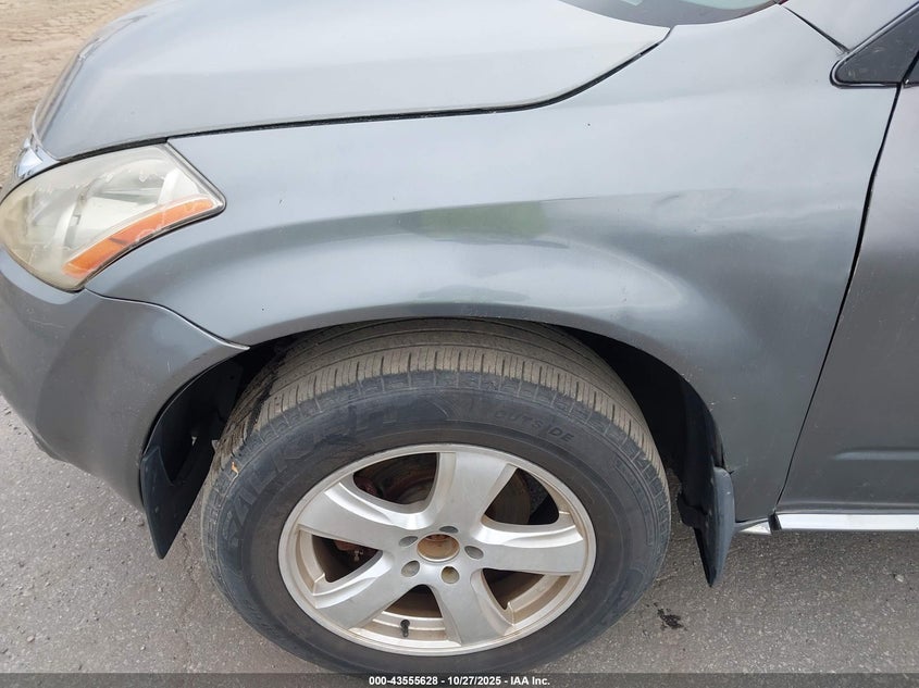 2007 Nissan Murano Se VIN: JN8AZ08W97W657250 Lot: 43555628