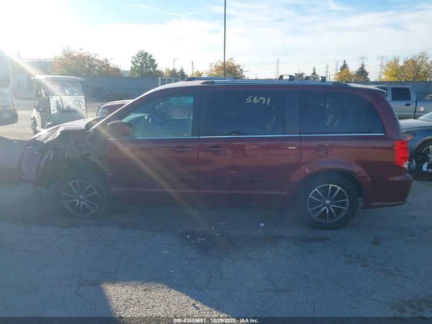 2017 Dodge Grand Caravan Sxt VIN: 2C4RDGCG0HR862360 Lot: 43555691