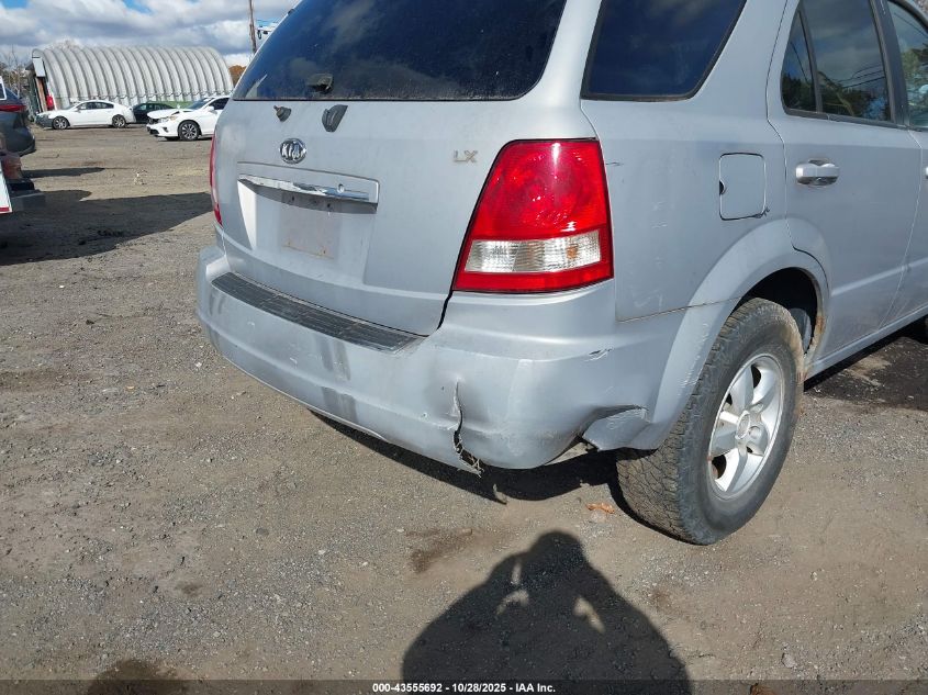 2006 Kia Sorento Ex/Lx VIN: KNDJC733465521115 Lot: 43555692